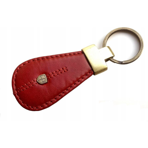 Červená kožená kľúčenka - Peterson 58387782
