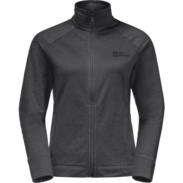 Tmavomodrá dámska fleecová mikina Jack Wolfskin Waldsee Jkt W 1710711 58415375