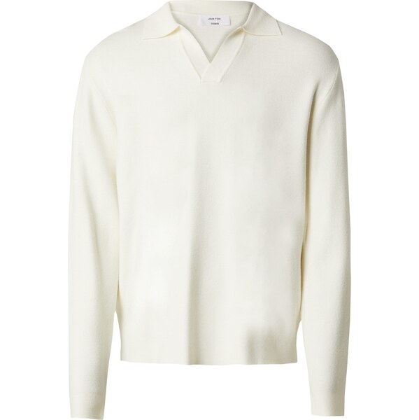 DAN FOX APPAREL Sveter Jaron šedobiela 58416111