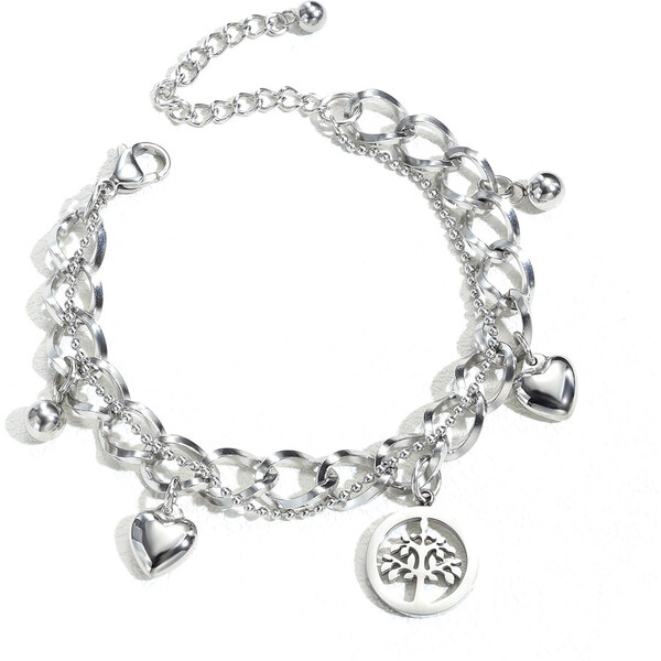 Dámsky náramok z chirurgickej ocele EMBER 58416894