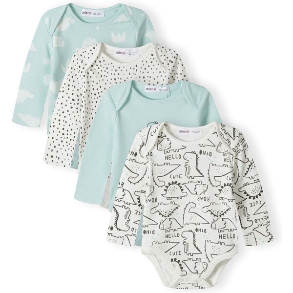 MINOTI Body nebielená / mätová / čierna 58423360