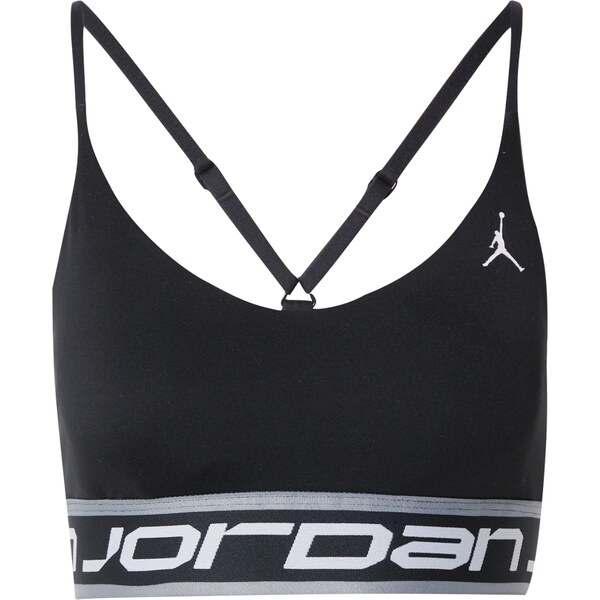 NIKE Športová podprsenka INDY čierna / biela 58423544