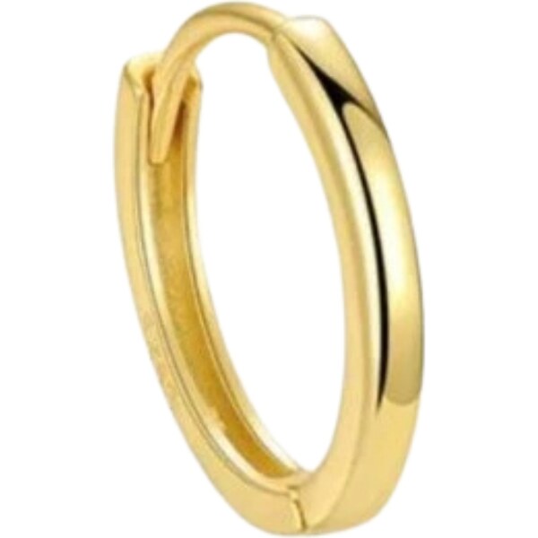 Olivie Strieborný 18mm KRÚŽOK GOLD 1 ks 8779 54978040