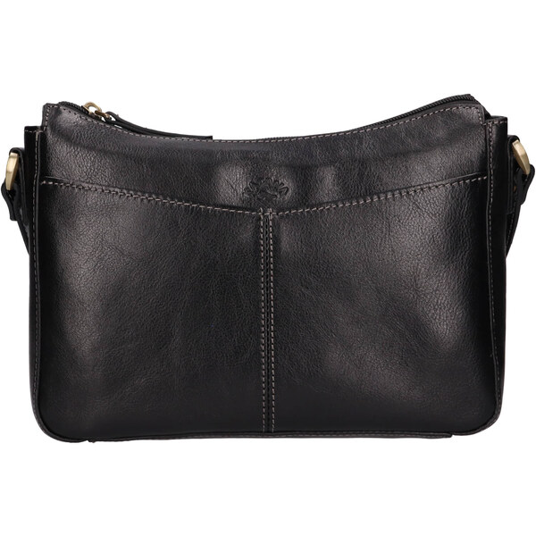 Kožená dámska crosbody kabelka Katana Belinda - čierna 58430253