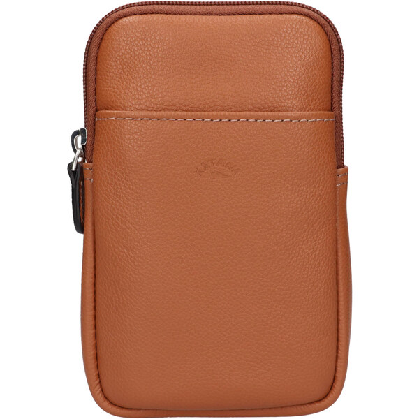 Dámska kožená kabelka na mobil a doklady Katana Anastesa - koňak 58430260