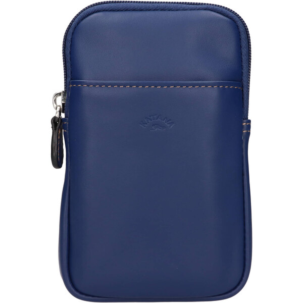 Dámska kožená kabelka na mobil a doklady Katana Anastesa - modrá 58430261