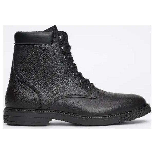 Tommy Hilfiger Kožené šnurovacie topánky PEBBLE 58420736