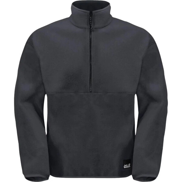 Čierna pánska fleecová mikina Jack Wolfskin Osloer Fleece HZ M 1710611 58431518