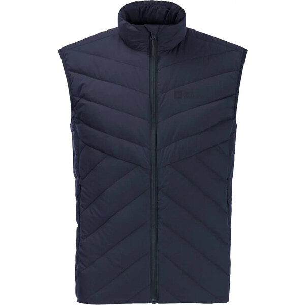 Tmavomodrá pánska športová vesta Jack Wolfskin Athletic Down Vest M 58431526