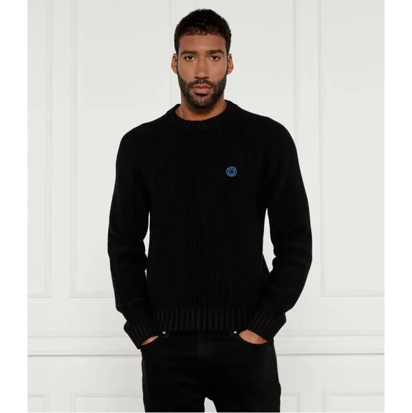 Hugo Blue Sveter Sonni | Loose fit 58434715