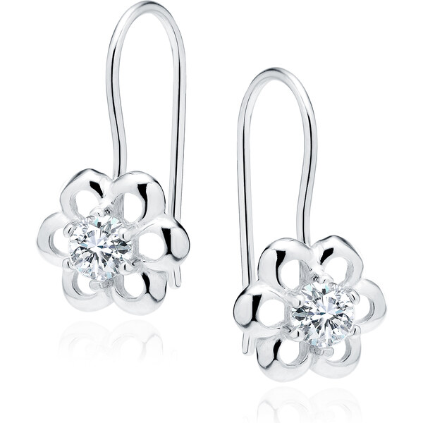 Olivie Strieborné náušnice KVIETOK 2656 14271535