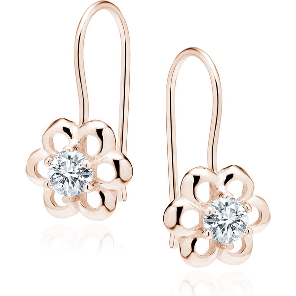 Olivie Strieborné detské náušnice ROSE 3927 17146401