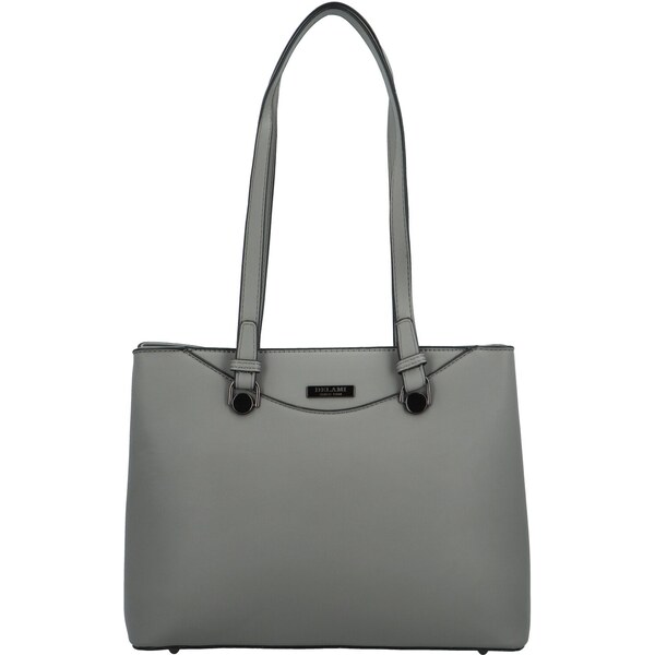 Dámska kabelka na rameno šedá - Delami Little Lady šedá 58473301