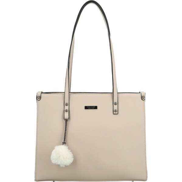 Dámska kabelka na rameno krémová - Delami Sabin krémová 58493759