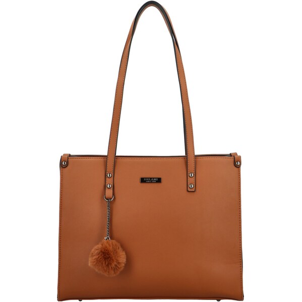 Dámska kabelka na rameno hnedá - Delami Sabin hnedá 58493758