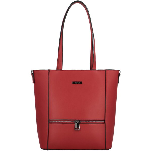 Dámska kabelka na rameno tmavo červená - Delami My Angela červená 58493790