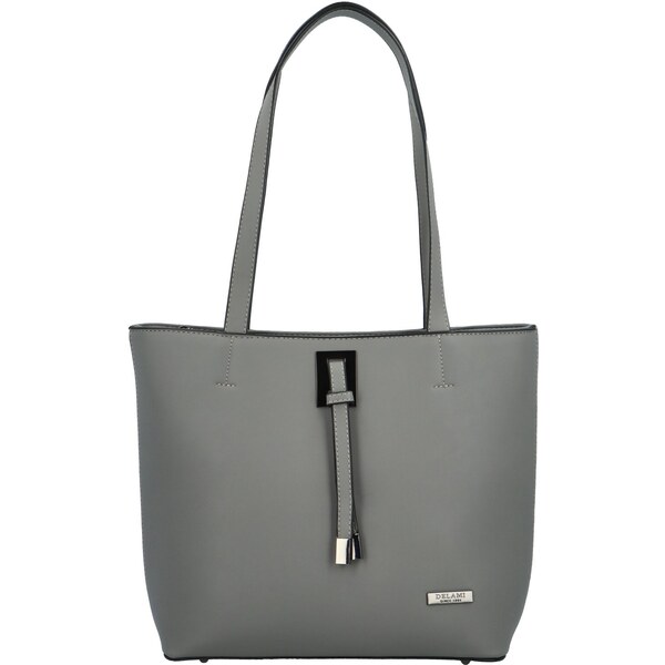 Dámska kabelka na rameno šedá - Delami Athena Aura šedá 58493774