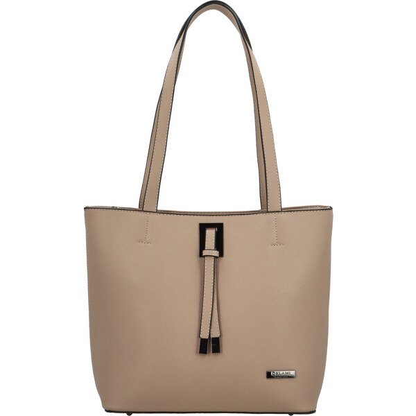 Dámska kabelka na rameno taupe - Delami Athena Aura taupe 58493773