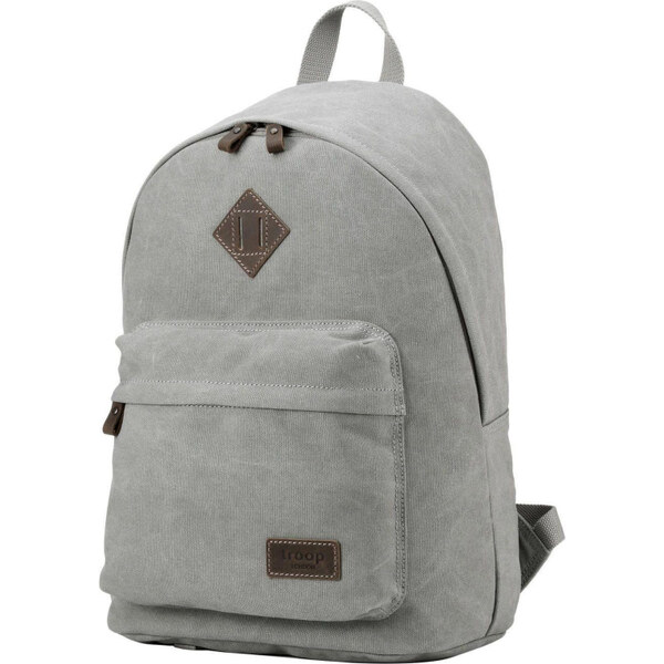 Troop London Značkový veľký mestský batoh sivý (GTB822) 58444825
