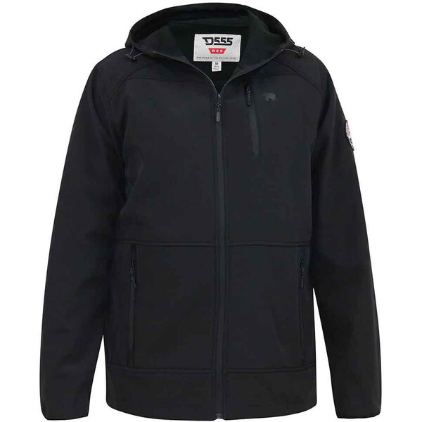 D555 bunda pánská CHRISTOPHER softshell nadmerná veľkosť 58445778