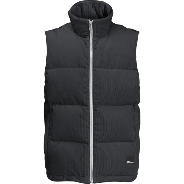 Čierna pánska športová vesta Jack Wolfskin Nature Corduroy Vest M 58446565