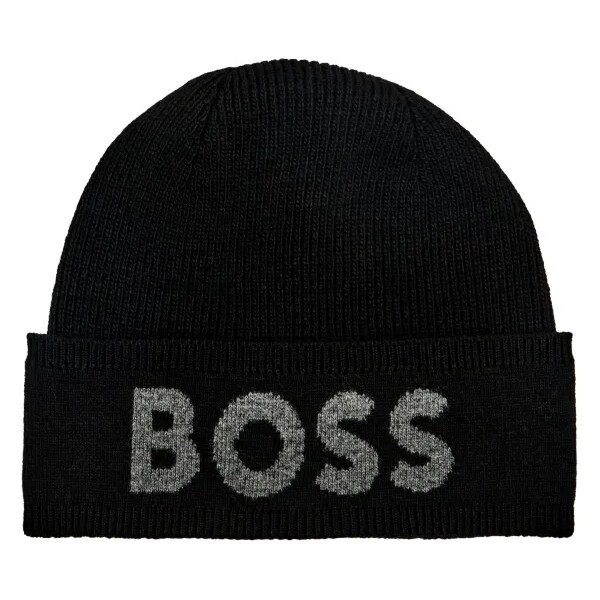 BOSS BLACK Čiapka Elio | s prímesou vlny a kašmíru 58441980