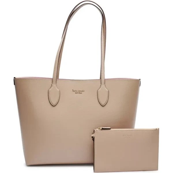 Kate Spade Kožená shopper kabelka + príručná taštička Bleecker 58448880