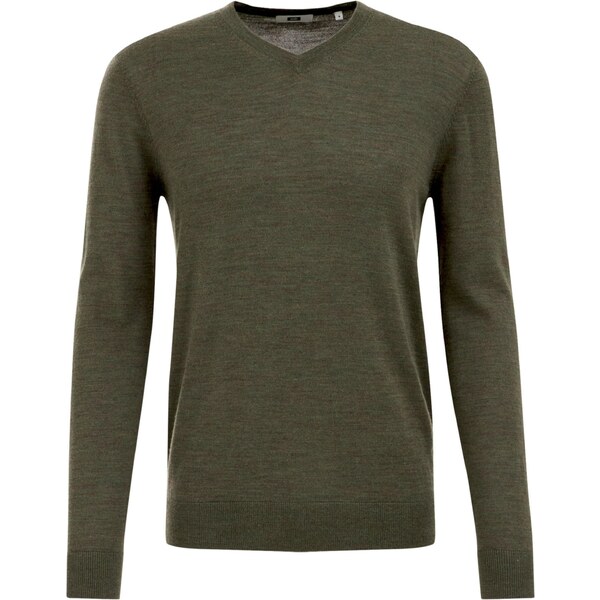 WE Fashion Sveter tmavozelená 58450187