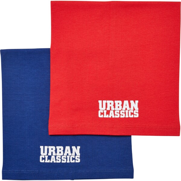 Urban Classics Šál modrá / červená / biela 58449902