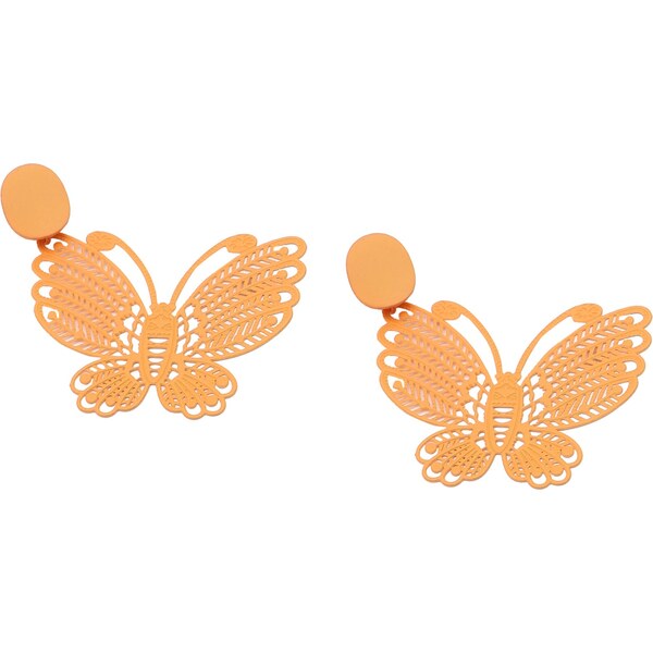 SOHI Náušnice Calanthia oranžová 63146336