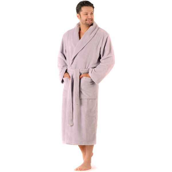 Unisex župan Tampa 2149 svetlo šedý - Vestis 60298088