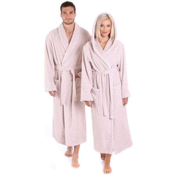 Unisex župan Athena s kapucňou 3116 Hazel - Vestis 60298140