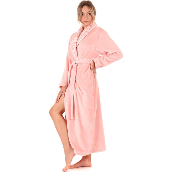 Dámsky župan Flora 2556 3050 pink pearl - Vestis 60298196