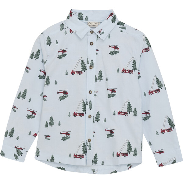 Minymo Vianočná košeľa Ice Water 58451495