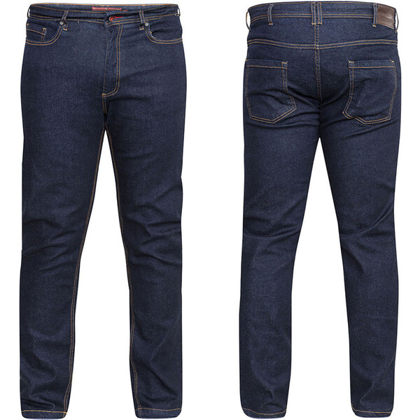 D555 nohavice pánske CEDRIC L:34 Tapered Fit Stretch nadmerné veľkosti 58452779