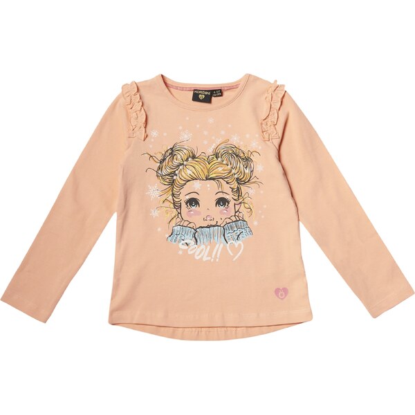 KOROSHI Tričko zlatá / marhuľová / čierna / biela 58459706