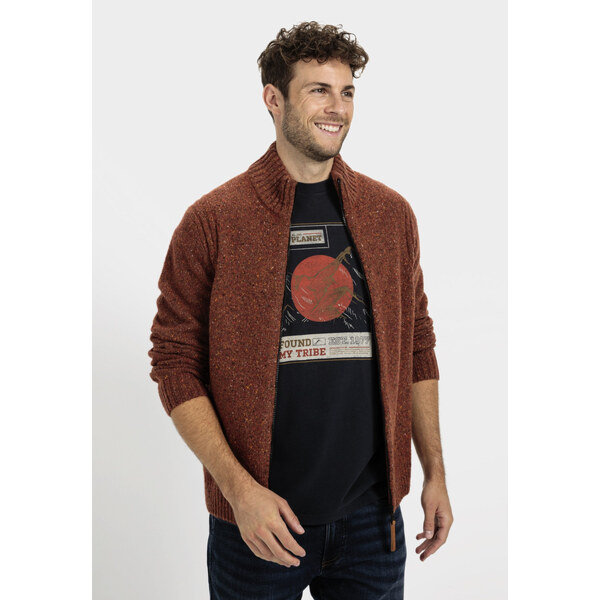 SVETER CAMEL ACTIVE KNITTED JACKET 58458752