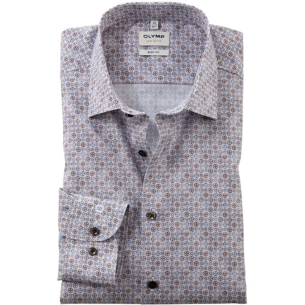 Pánska kvietkovaná košeľa OLYMP body fit 58462857
