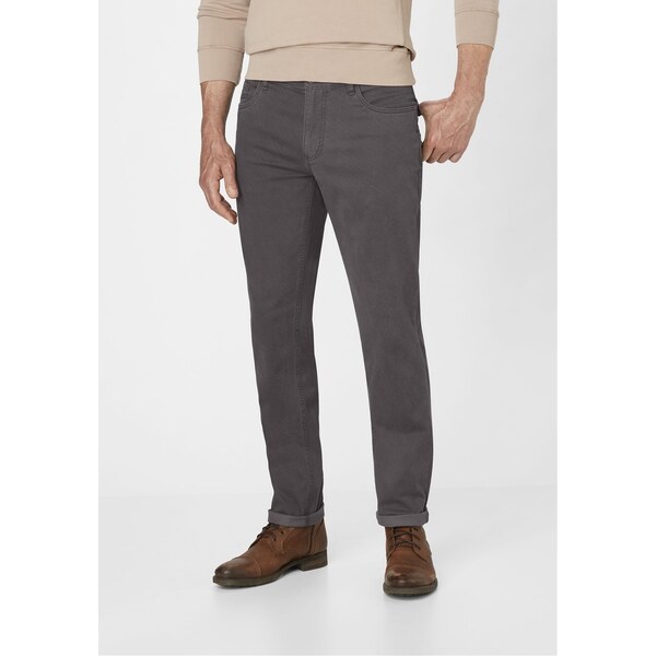 Pánske sivé bavlnené nohavice RED POINT slim fit 58462854