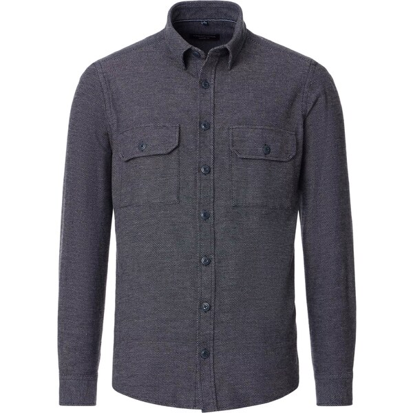 Pánska bavlnená overshirt košeľa-sako CASA MODA 58462860