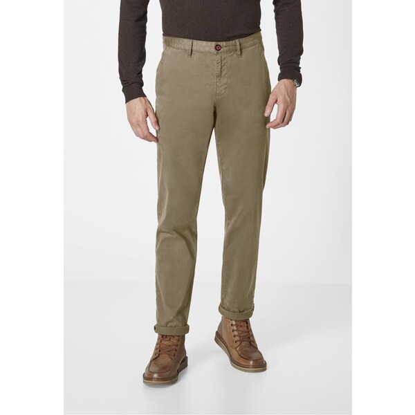 Pánske hnedé chino nohavice RED POINT modern fit 58462876
