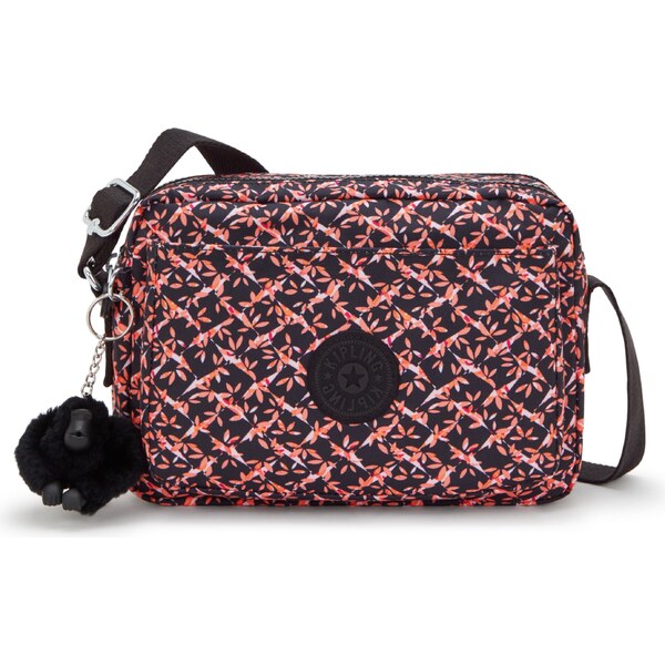 KIPLING Taška cez rameno Abanu ružová / čierna / biela 54283385