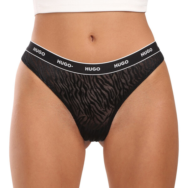 3PACK dámske tangá HUGO viacferbná (50523829 961) 58480082