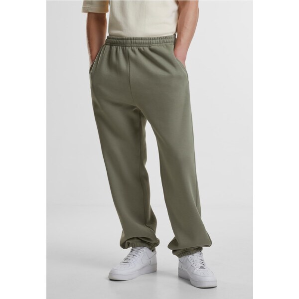 Urban Classics Mens basic sweatpants Fluffy light olive 58481406