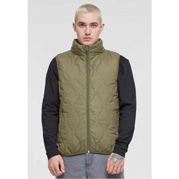 Urban Classics Mens super light Bubble Olive vest 58481466