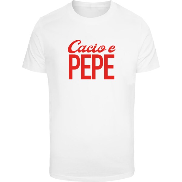 Mister Tee Mens T-shirt Cacio Pepe white 58481522
