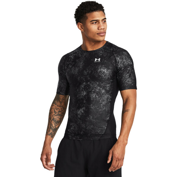 Under Armour UA HG IsoChill Prtd SS-BLK 64782664