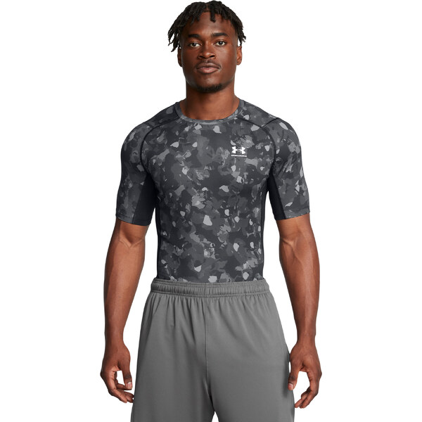 Under Armour UA HG Armour Prtd SS-BLK 64782647
