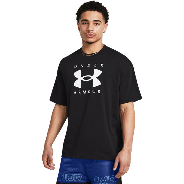 Under Armour UA M HW OS Branded SS-BLK 64782682