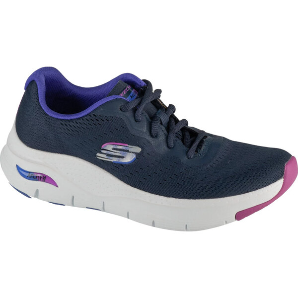 Tmavomodré dámske tenisky Skechers Arch Fit-Infinity Cool 149722-NVPR 58487363